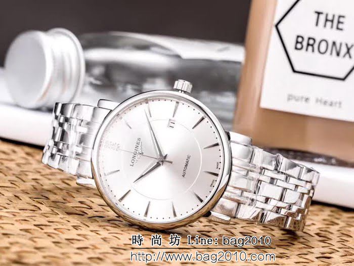 LONGINES浪琴 經典大三針 全自動機械 精品男士腕表 WSS1544